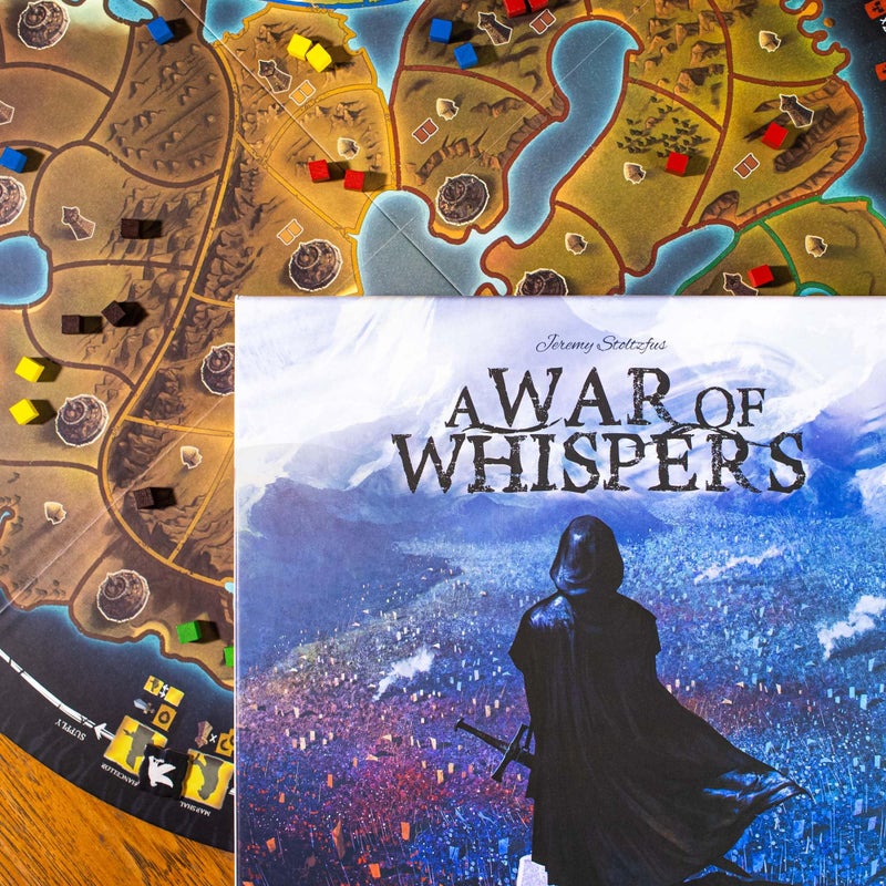 STARLING GAMES A War of Whispers 2nd Edition Board Game | Strategic Board Game for Adults & Teens | Intrigue & Diplomacy Gameplay | Perfect for Fans of Strategy & Adventure Board Games - Image 4